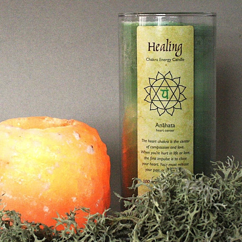 Aloha Bay Healing Chakra Energy Candle with Lavandin, Orange, and Tangerine Essential Oils - 11 oz - Image 5